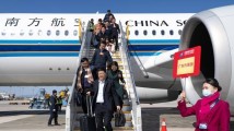 在粤全国人大代表、住粤全国政协委员抵京 在粤全国人大代表、住粤全国政协委员抵京