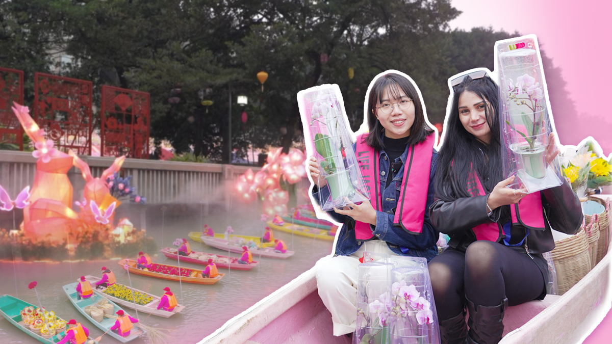 Lilit: Unique experiences at water flower market in Foshan