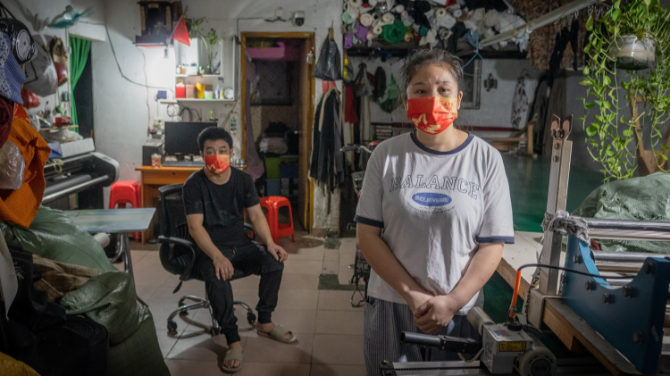 广州海珠龙潭片区居民：“大家互相帮助，渡过眼下难关”