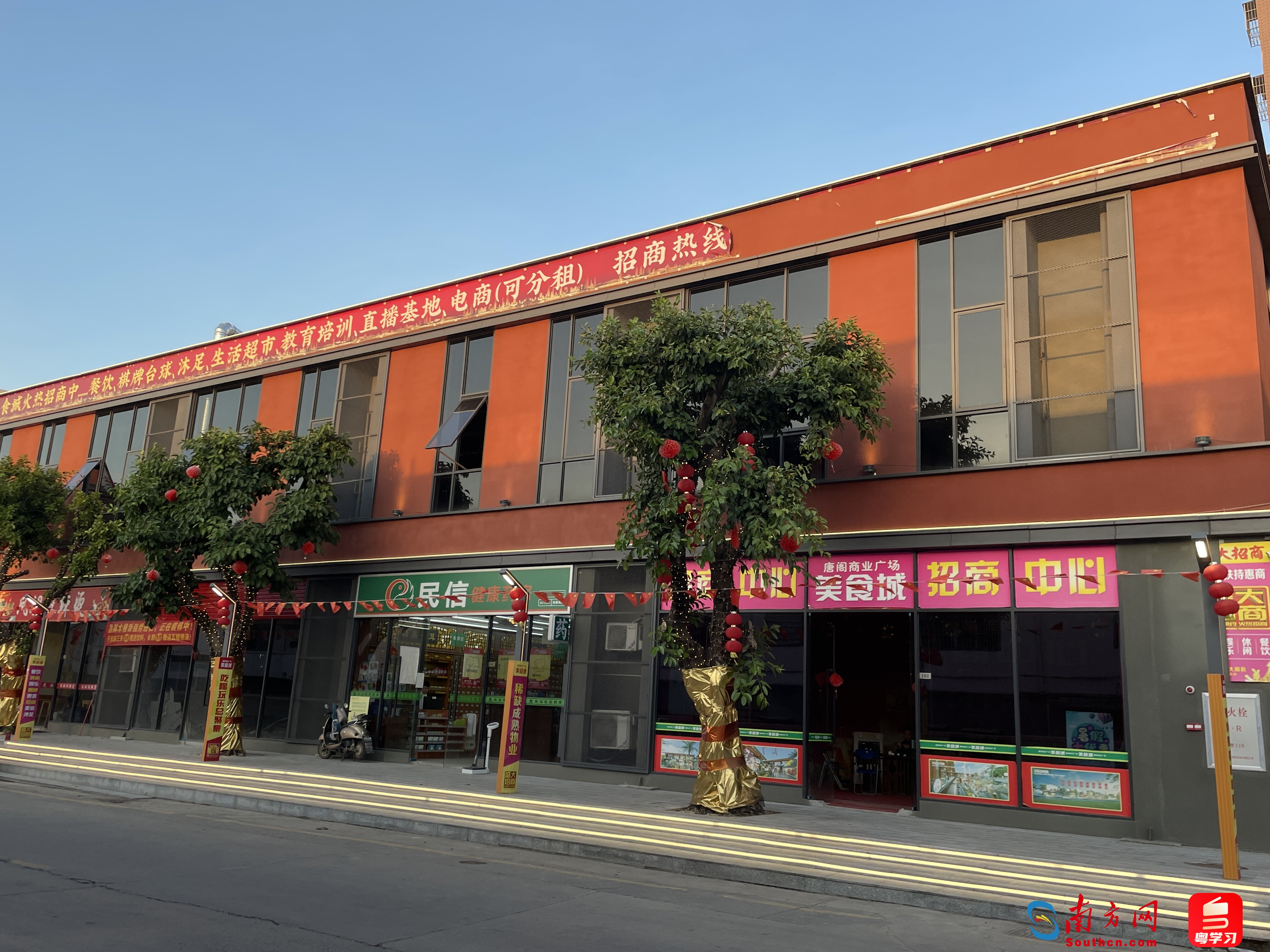 古庙片区文化街区正在招商中。通讯员供图