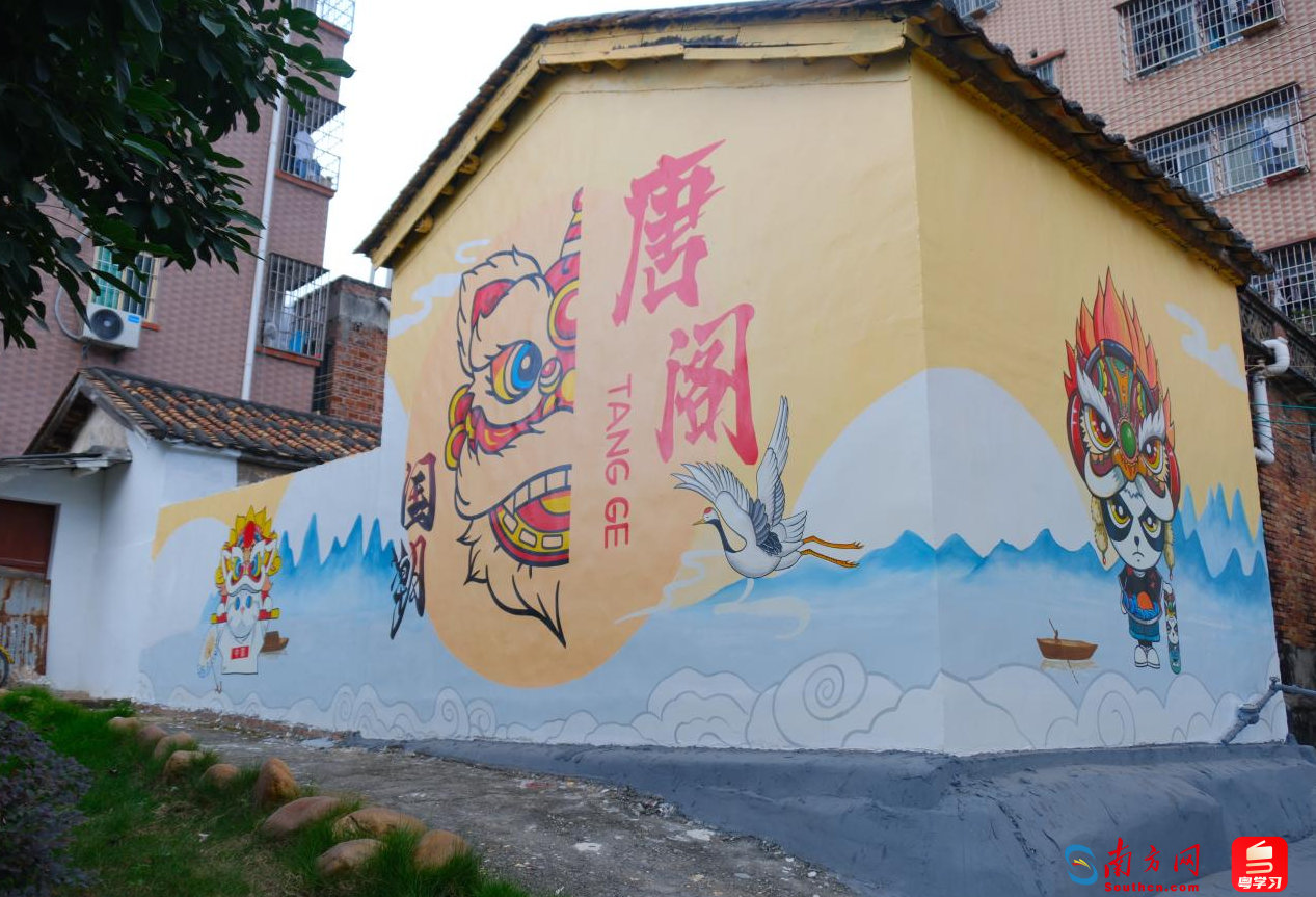 魅力唐阁彩绘。通讯员供图