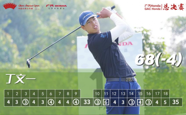 中国高尔夫球业余公开赛总决赛展开第三轮较量