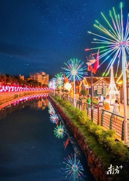 巴伐利亚夜景。