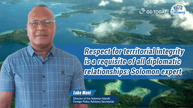 Respect for territorial integrity is a requisite of all diplomatic relationships: Solomon expert