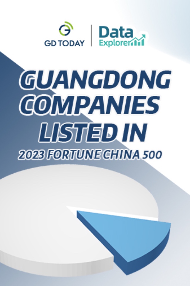 Data Explorer | 67 Guangdong companies listed in 2023 Fortune China 500