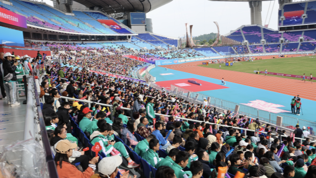 多图｜温情与感动交织成最美风景！残特奥会田径比赛圆满收官