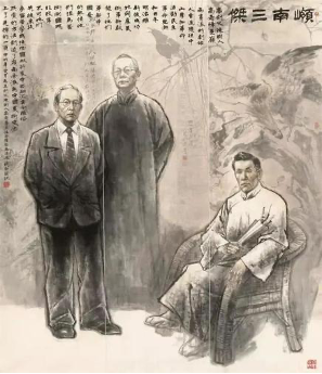 时人称“岭南三杰”的高剑父、陈树人、高奇峰