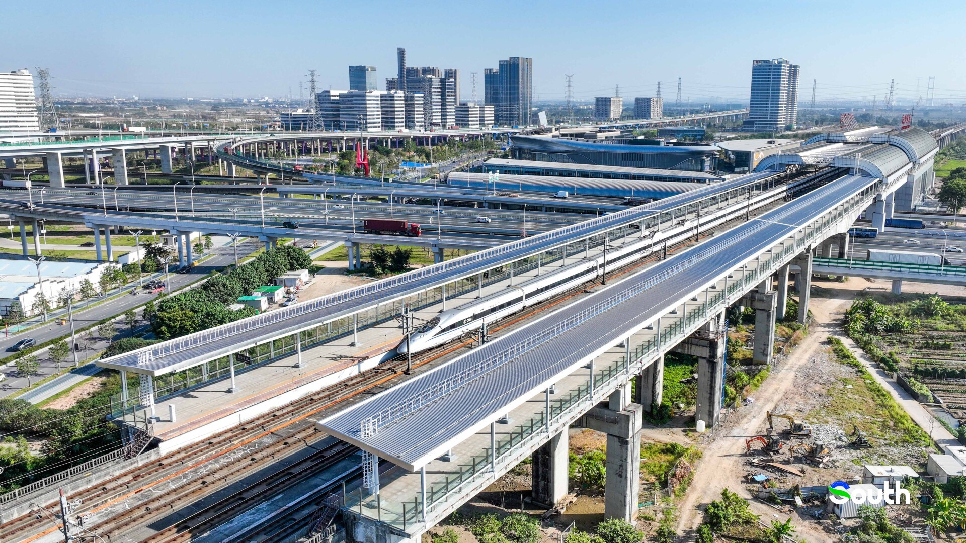 Guangzhou's Nansha North Station upgrades aesthetics and comfort