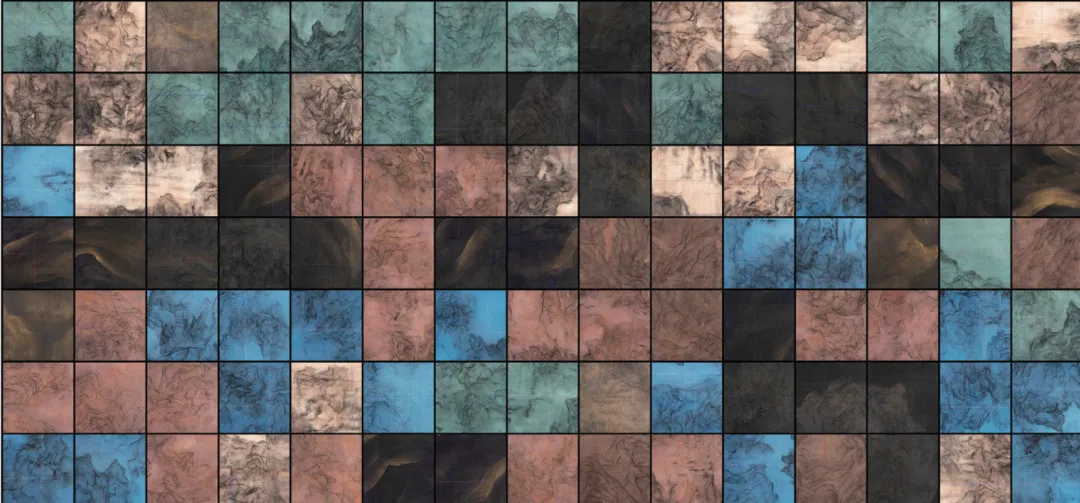 王绍强《淬厉新之》,中国画,40cm×40cm×105 ,2024年