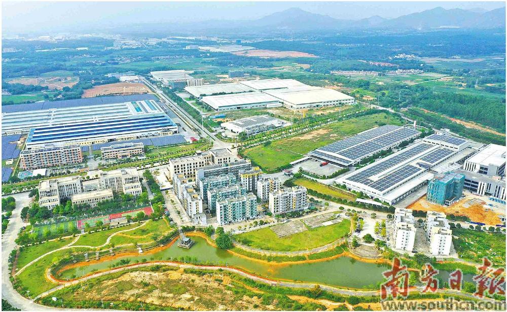 台山工业新城发展日新月异。南方日报记者 杨兴乐 摄
