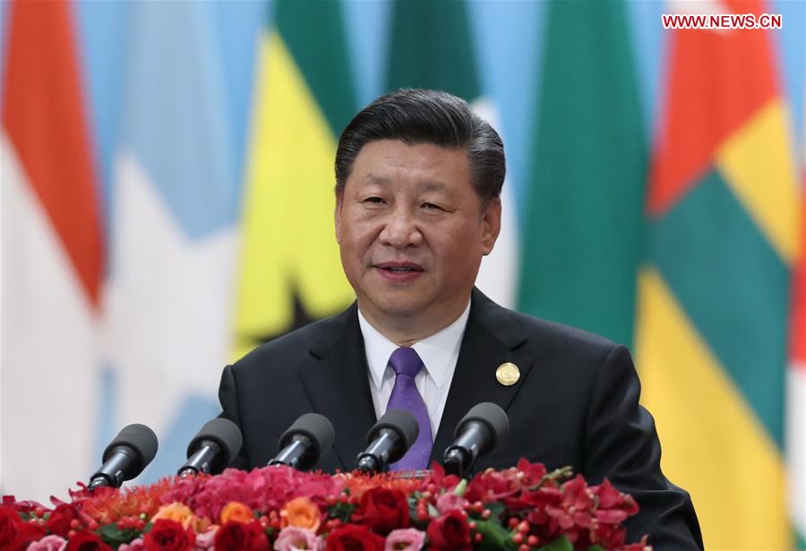 Xi says China to implement eight major initiatives with African countries