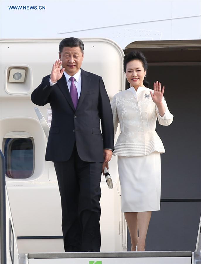 Xi arrives in Berlin for state visit to Germany