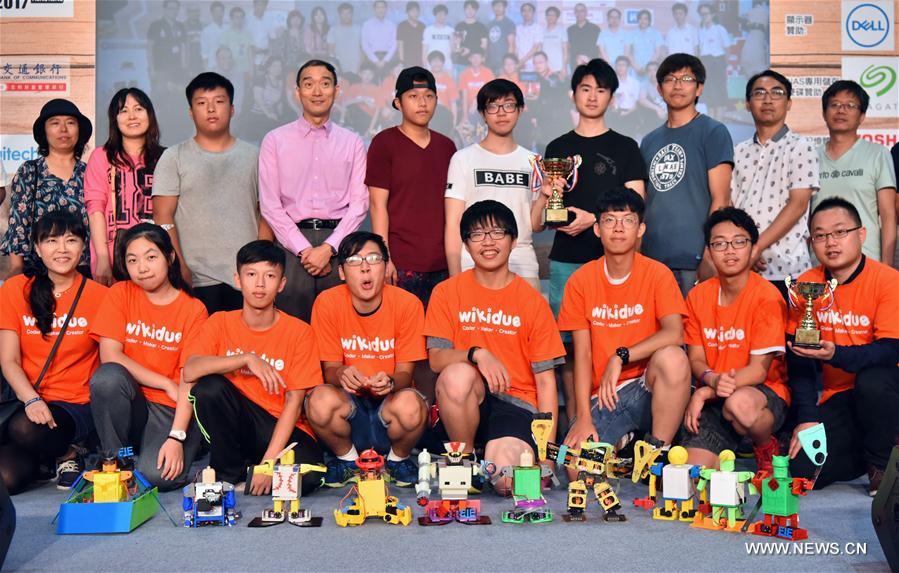 Youth robot competition held in China's HK