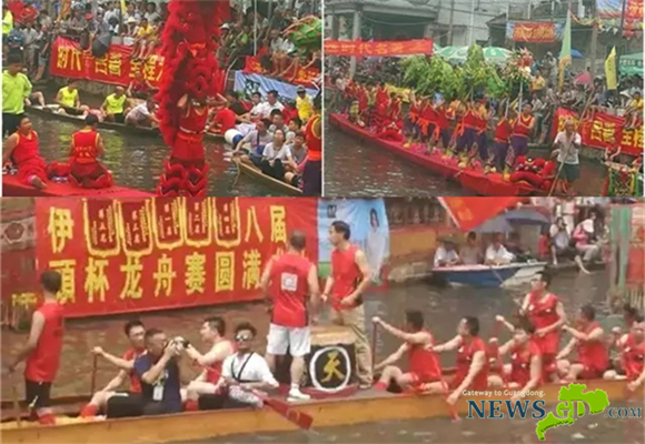 Lion dance and dragon dance