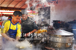 Wuchuan chef team shine in Nian Li catering