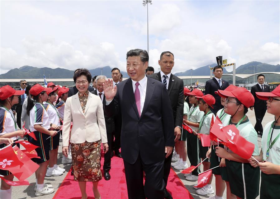 Xi wraps up three-day Hong Kong trip