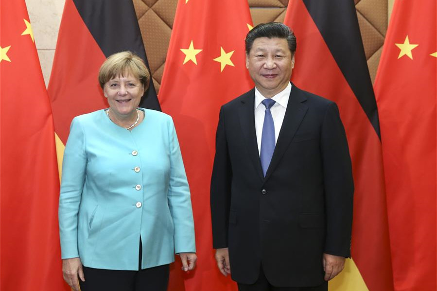 Xi hails "matured" China-Germany relationship