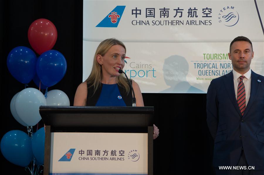 China Southern Airlines launches Guangzhou-Cairns flight