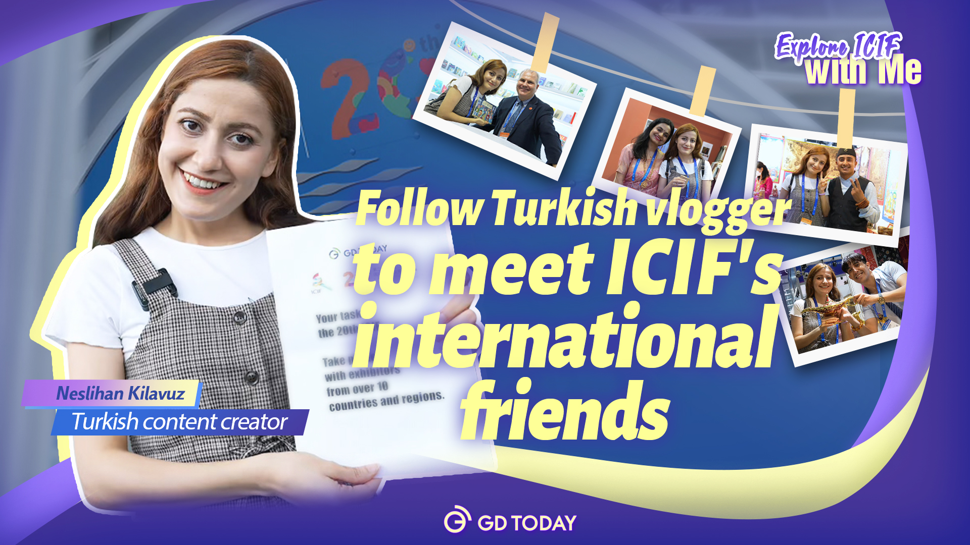 Exclamations des étrangers à l’égard de l’ICIF│La vlogueuse turque retrouve des amis internationaux de l’ICIF