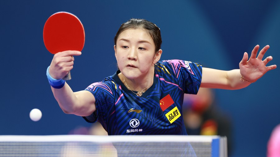 China and Japan to meet in women's final at table tennis team worlds