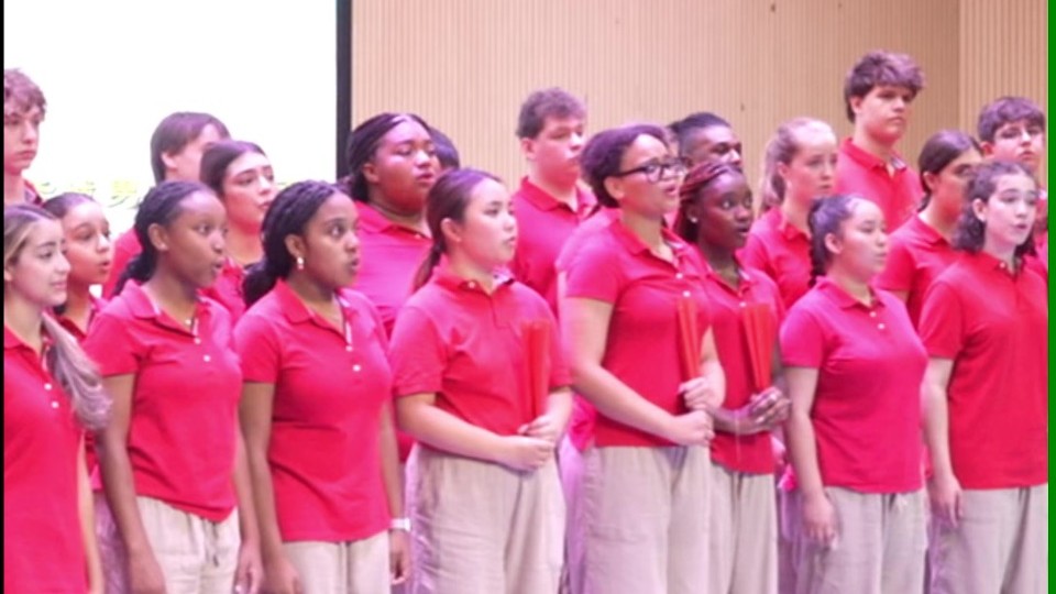 A song of harmony sung by youths from Shenzhen and New York