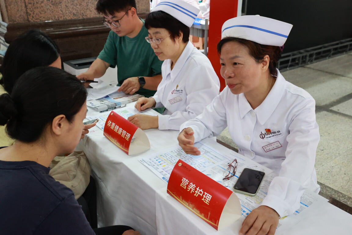 护理义诊活动现场。通讯员供图