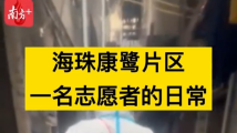 广州海珠康鹭片区一名志愿者的24小时 广州海珠康鹭片区一名志愿者的24小时