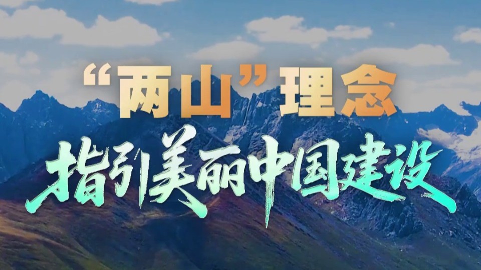 壹视界·微视频｜“两山”理念指引美丽中国建设