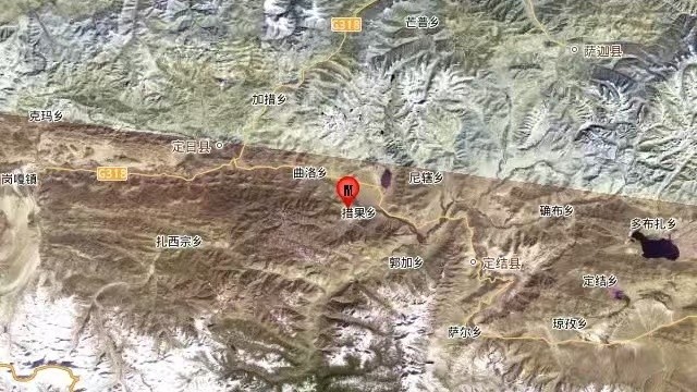 6.8-magnitude quake hits Xizang: CENC