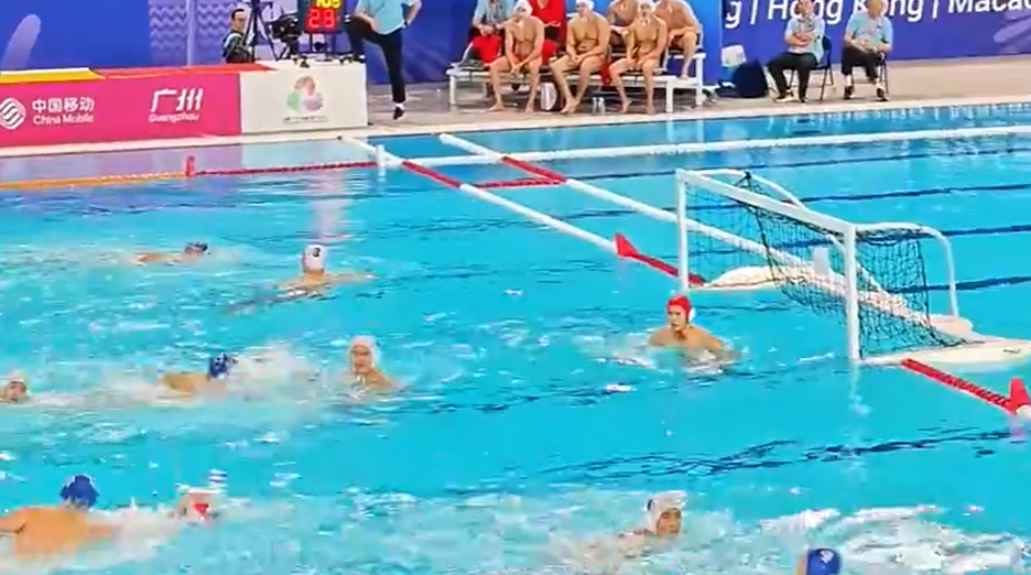 广东水球有多“威水”？记者直击全运会赛场