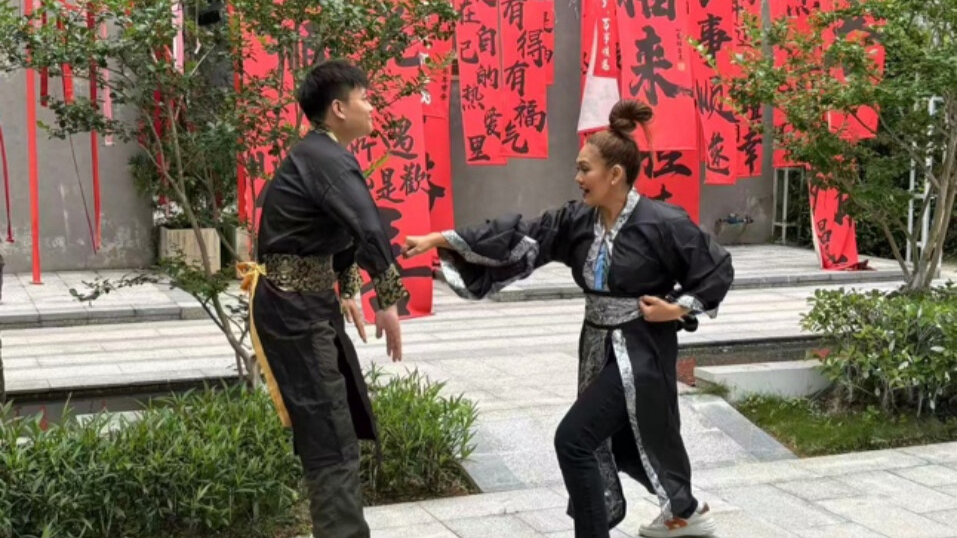 I tried acting in a Chinese Micro Drama Series CGTN