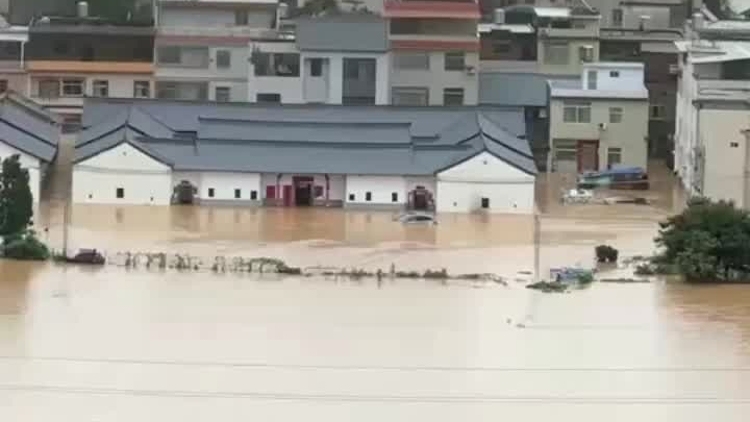 河源连平发布暴雨红色预警