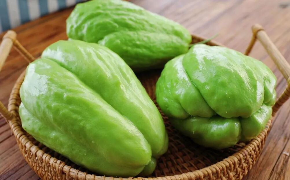 云安区镇安镇河西村种了60亩佛手瓜，35天可采收！