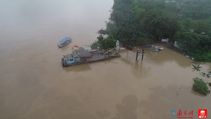 北江部分水域实施临时交通管制，广东四地海事局启动防汛应急响应