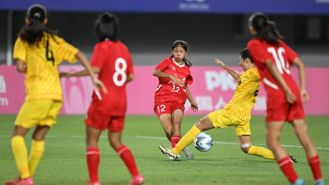 U16女足赛上海队夺冠，广东队屈居亚军