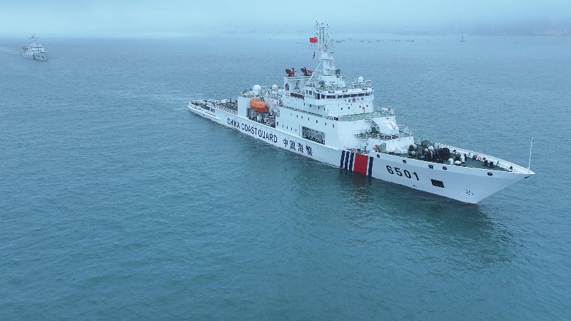 今日启程！中国海警赴北太平洋实行公海渔业执法巡航