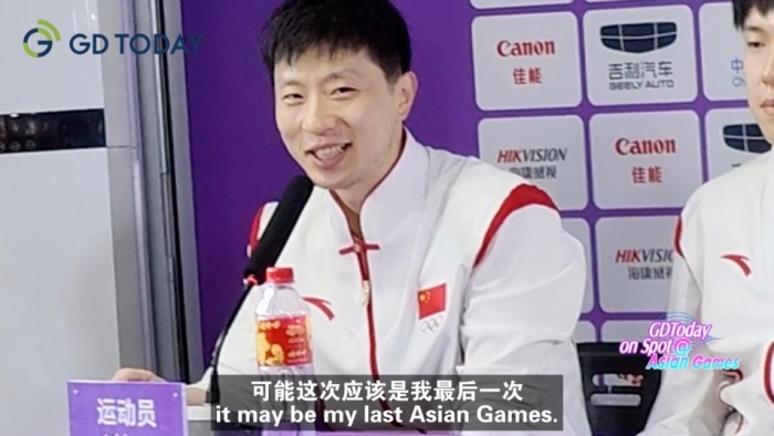 It may be my last Asian Games: captain of Chinese men’s table tennis team Ma Long