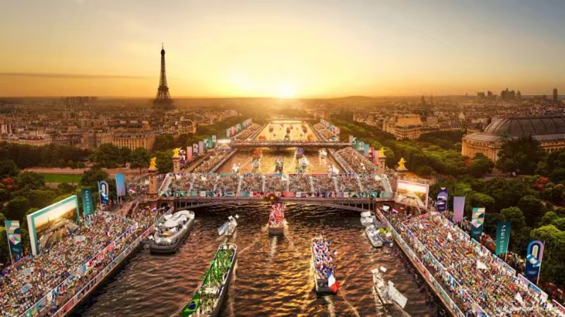 Le spectacle de drones de Shenzhen illumine le ciel de Paris