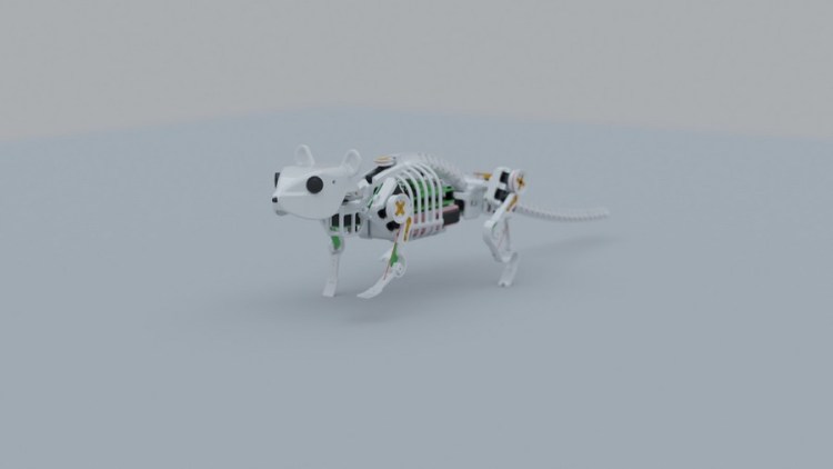 Meet NeRmo, the mouse robot with backbone