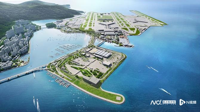 香港国际机场三跑道去年底启用。