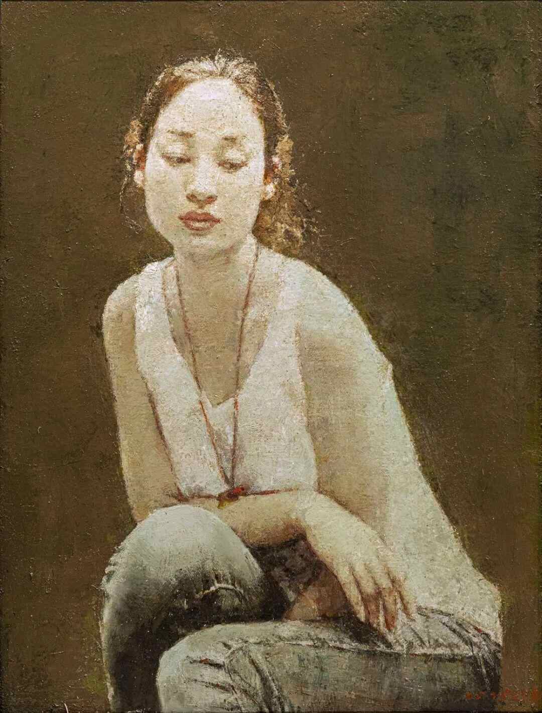 《蓉儿》林永康 80cmx60cm 油画 2025年