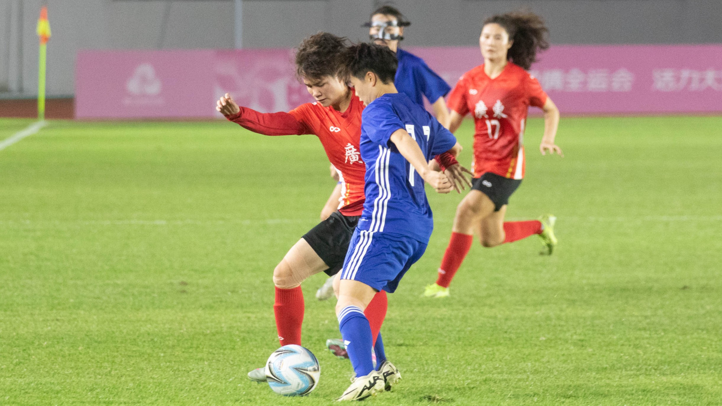 图集｜主场大胜，广东女足晋级四强