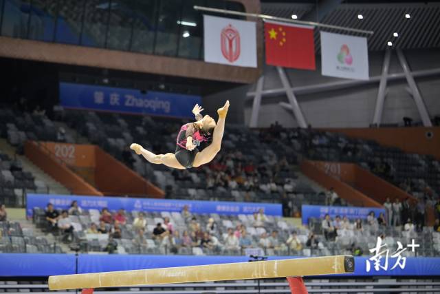 广东小将柯沁沁再夺一金。