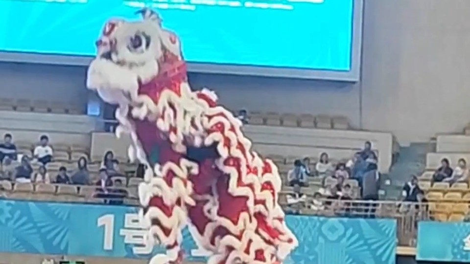视频 | 十五运会赛场，佛山再现“雄狮少年”风采