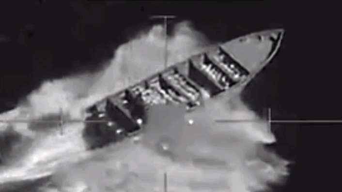 美军称在东太平洋打击“贩毒船”致3人死亡