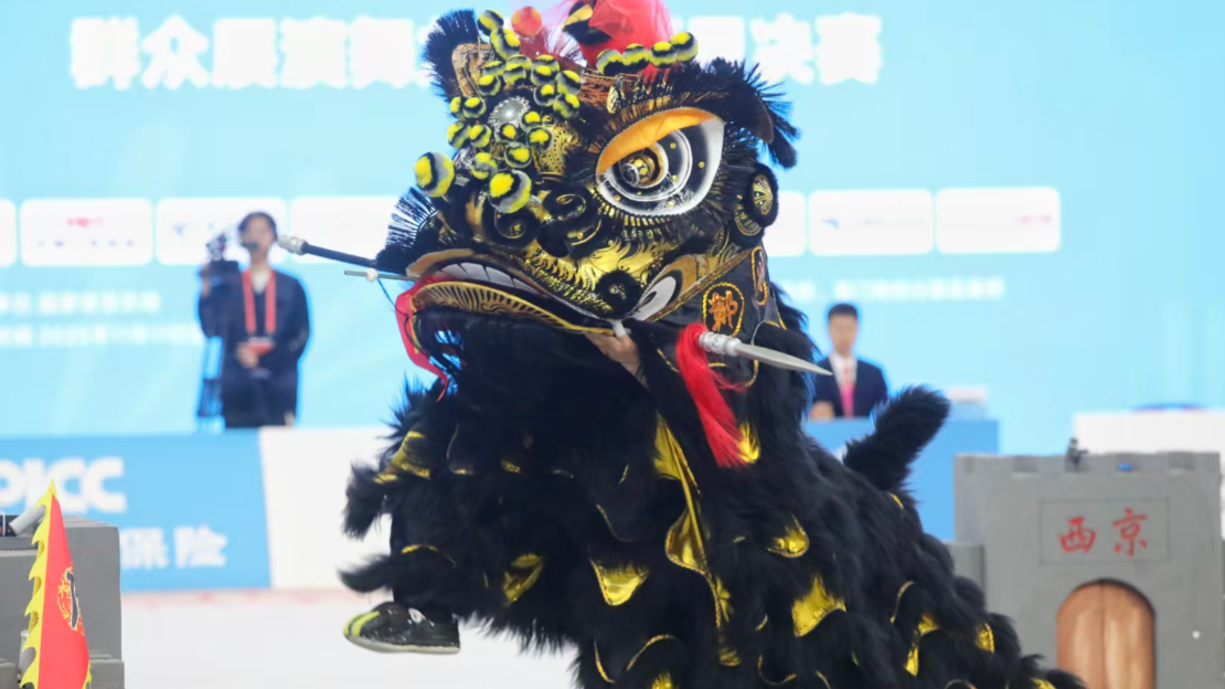 图集丨天下南狮出佛山！十五运会南狮传统赛精彩上演