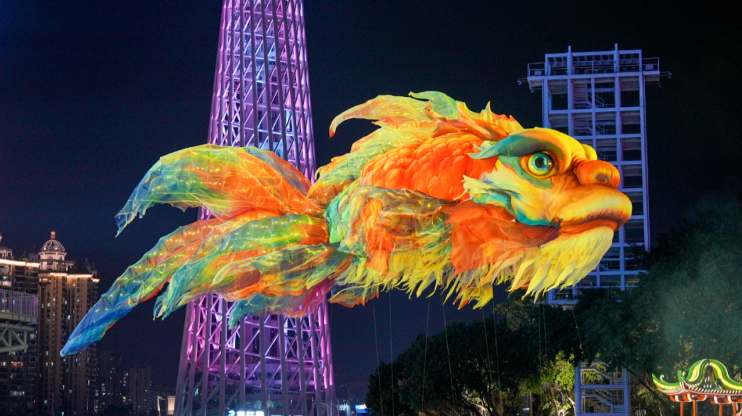 2025 Guangzhou International Light Festival opens, illuminating city for 11 days