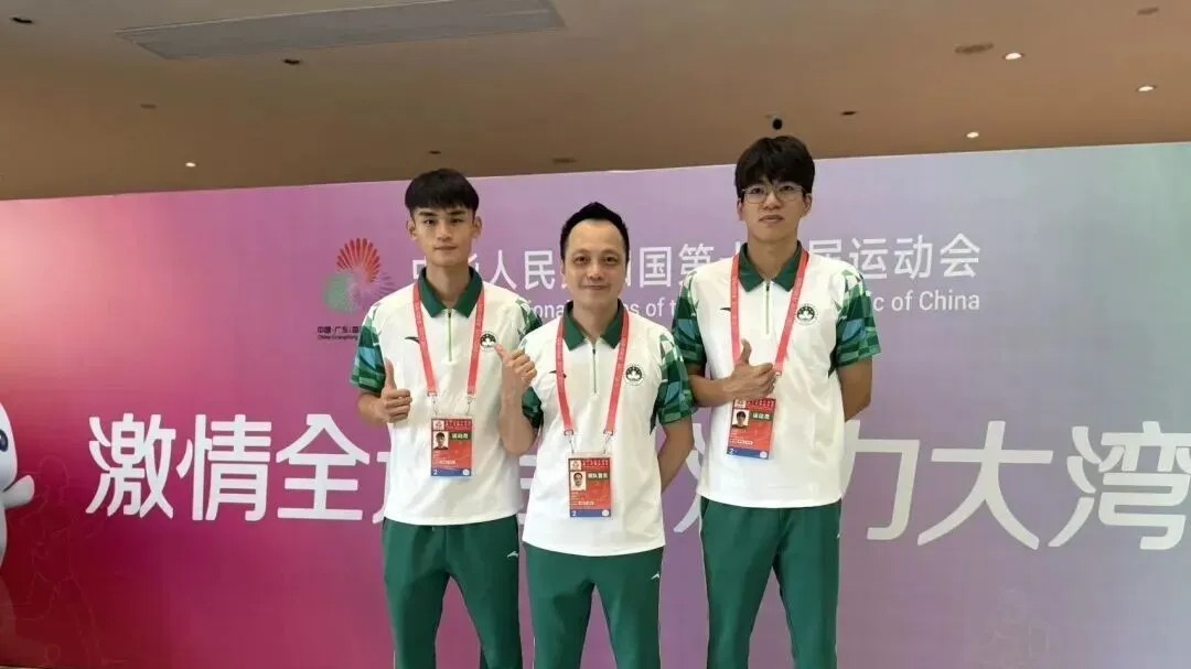 澳门球员点赞江门台山排球氛围，港澳同胞返乡助威！