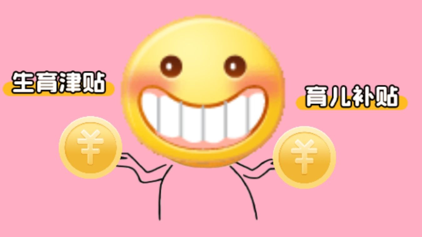 生育津贴&育儿补贴 | 两者兼得的快乐，谁懂啊！
