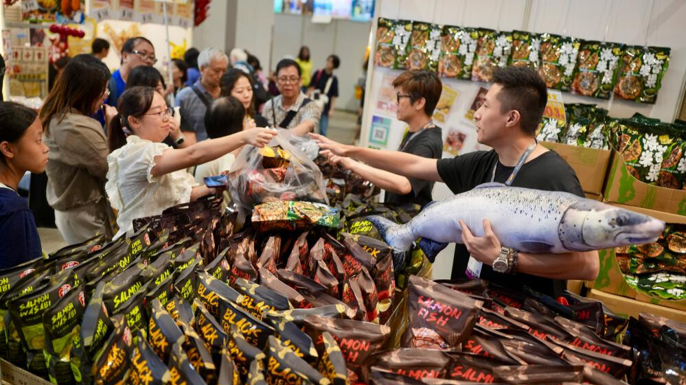 En images : la Hong Kong Food Expo attire de nombreux visiteurs